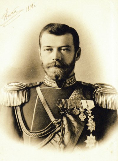 Russische keizer, Tsaar Nicolaas II, 1898 door Unknown