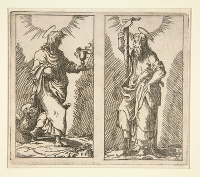 Sint Jan en Sint Simon door Unknown