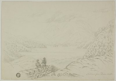 Skiddaw vanaf Derwentwater door Unknown