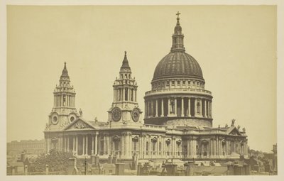 St. Pauls Kathedraal door Unknown
