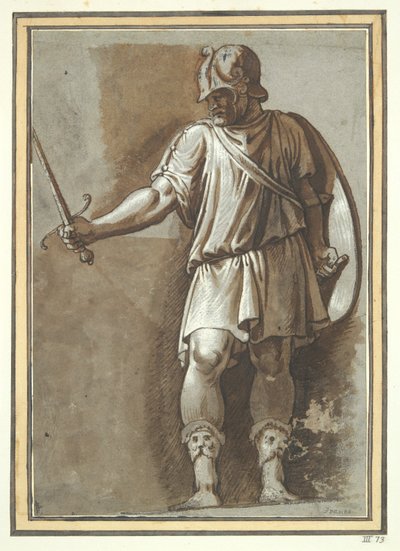 Staande Krijger, van Polidoro door Unknown