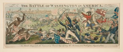 De Slag om Washington in Amerika door Unknown