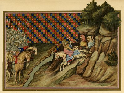 De graaf van Gloucester ontmoet Ierse stamhoofden door Unknown