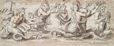 Tritons, Nereïden en Andere Figuren door Unknown