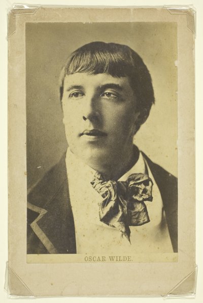 Zonder Titel (Portret van Oscar Wilde als jonge man) door Unknown