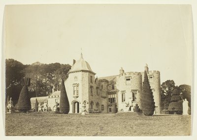 Zonder titel (Het Hoekhuis, gebouwd door Norman Shaw, zijaanzicht) door Unknown