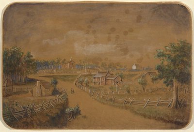 Zonder Titel Landschap (Claverack, NY?) door Unknown