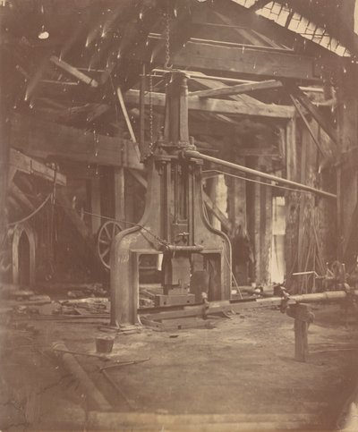 Zonder titel [Stoomhamer, West Point Foundry, Cold Spring, New York] door Unknown