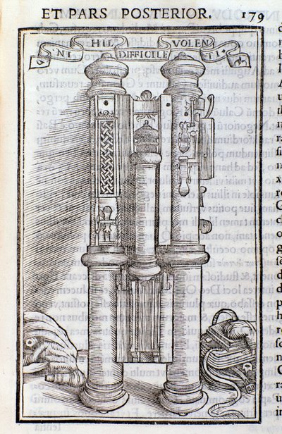 Een Phagotus (Phagotum). Pagina uit Introductio door Theseus Ambrosius Albonesius door Unknown artist