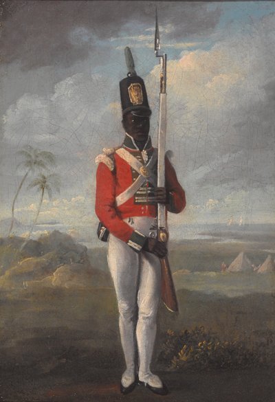 Een soldaat van het 8e West-Indische Regiment door Unknown artist
