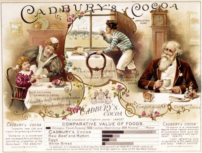 Reclame voor Cadbury