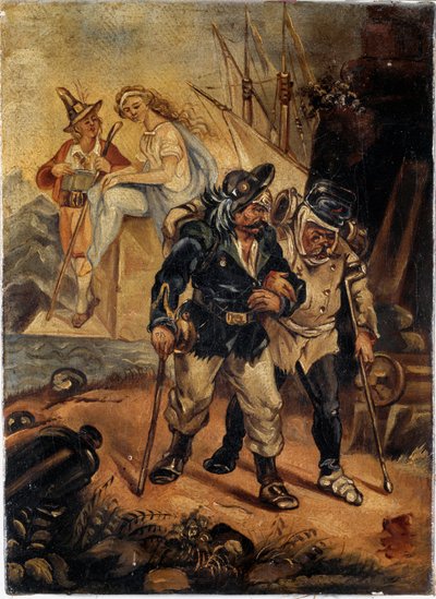 Na de oorlog door Unknown artist