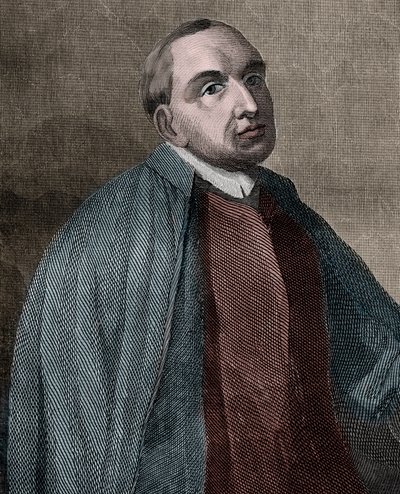 Ambrosio de Morales, Spaanse historicus en antiquair (1513-1591) door Unknown artist