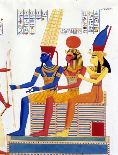 Amon - re, Ptah, Mut - in 