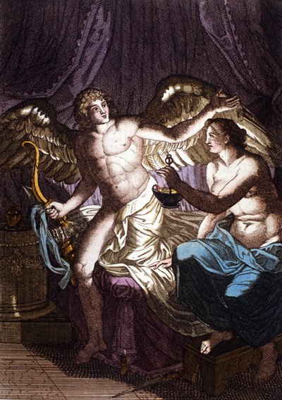 Amour et Psyche (gravure in 