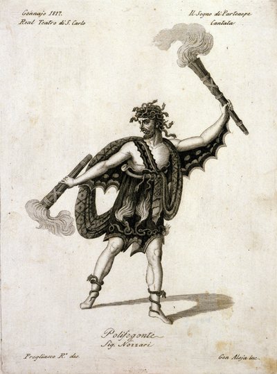 Andrea Nozzari (1775-1832) in de rol van Polifegonte in 