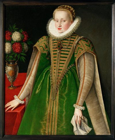 Aartshertogin Maria Christierna door Unknown Artist