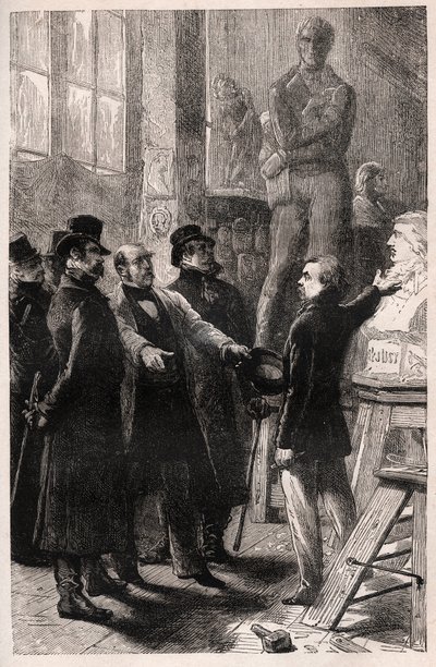 Arrestatie van Pierre-Jean David genaamd Pierre Jean David d