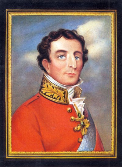 Arthur Wellesley 1e Hertog door Unknown artist