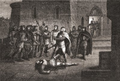 Moord op Etienne Marcel in 1358 - in 