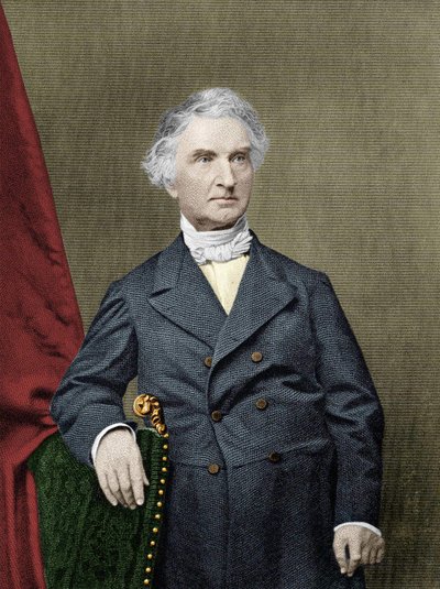 Baron Justus von Liebig, Duitse chemicus (1803-1873) door Unknown artist