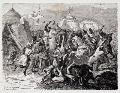 Slag bij de berg Cassel - in 