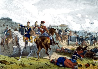 Slag bij Reichshoffen of Woerth, 6 augustus door Unknown artist