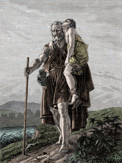 Belisarius - de Byzantijnse generaal Belisarius (Flavius Belisarius, 500-565) door Unknown artist