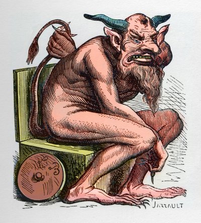 Belphegor, illustratie uit het 