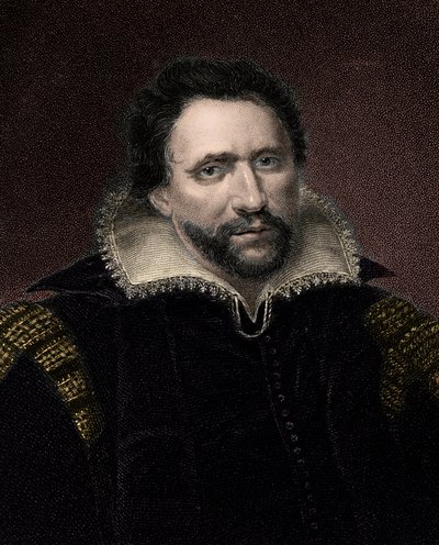 Ben Jonson - Benjamin Jonson door Unknown artist