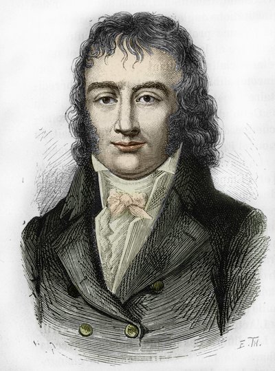 Benjamin Constant, Franse politicus en schrijver van Zwitserse afkomst (1767 - 1830) door Unknown artist