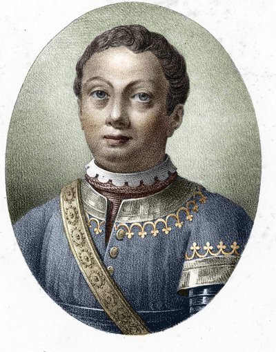 Bertrand Du Guesclin, Constable van Frankrijk (1314-1380) door Unknown artist