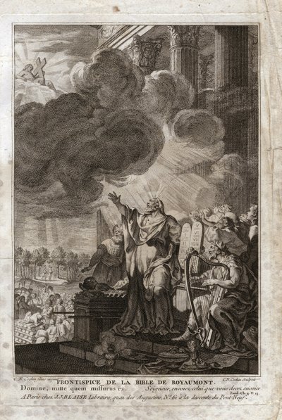 Bijbel van Royaumont, Oude Testament: Mozes spreekt tot God (