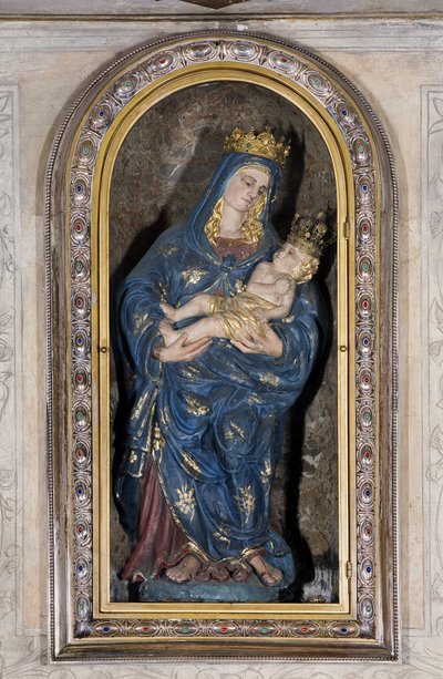 Gezegende Maagd van Wonderen, ca. 1350 door Unknown artist