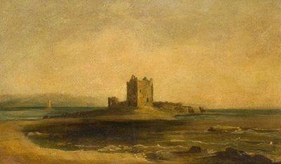Broughty Kasteel door Unknown artist