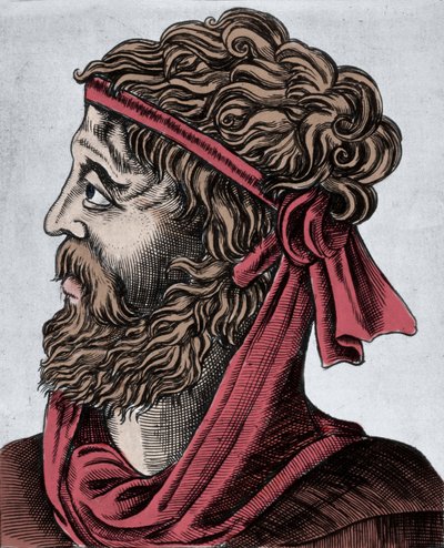 Caius Valerius Catullus bekend als Catullo door Unknown artist