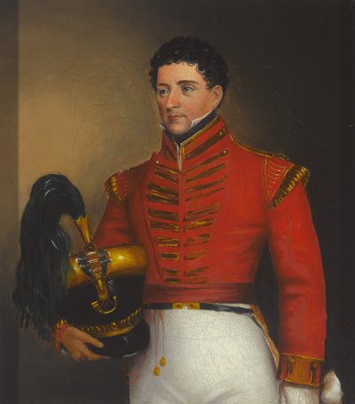 Kapitein Charles de Beauvoir Chepmell, 53e Regiment of Foot door Unknown artist