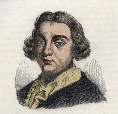 Carlo Goldoni (1707-1793), Italiaanse toneelschrijver door Unknown artist