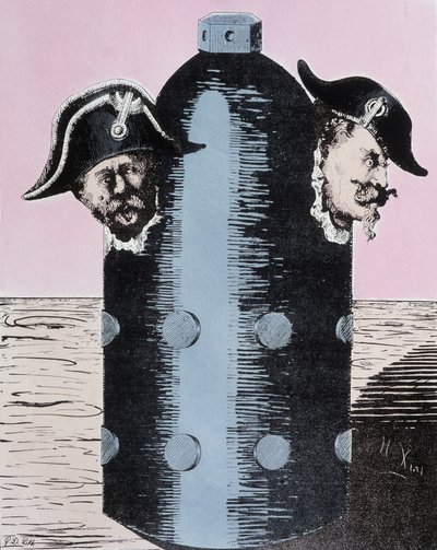 Cartoon over de Parijse Commune: 
