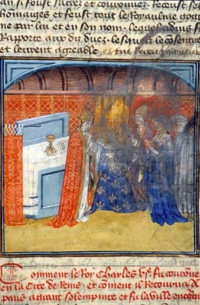 Karel VI, 512, 468r: Aanvraag voor toestemming bij de Gemeentelijke Bibliotheek van Toulouse (tel: 05 62 27 66 66) door Unknown artist