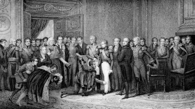 Karel X doet afstand van de troon ten gunste van Henri d