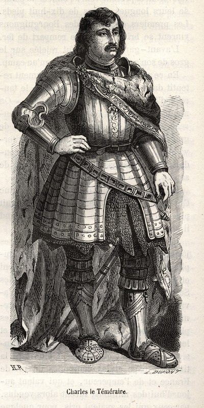 Karel de Stoute (1433-1477), hertog van Bourgondië. door Unknown artist