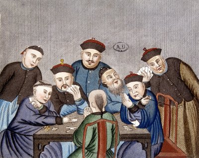 Chinese speelkaarten door Unknown artist