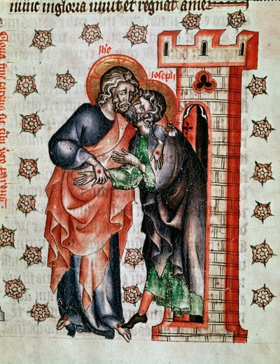 Christus afscheid (Jezus Christus en Jozef