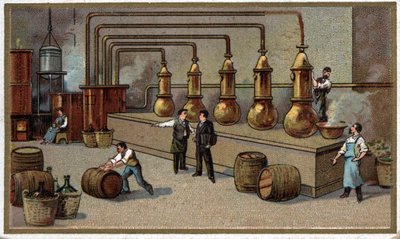 Chromolithografie van het einde van de 19e eeuw. door Unknown artist