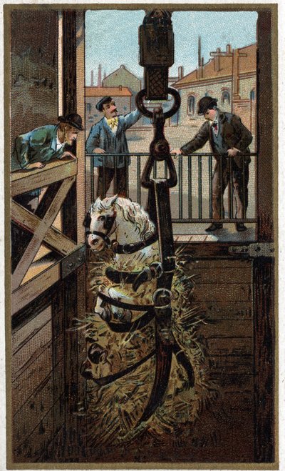 Chromolithografie uit het einde van de 19e eeuw door Unknown artist