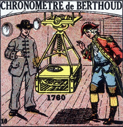 Chronometer door Ferdinand Berthoud (1727-1807), Zwitserse horlogemaker door Unknown artist