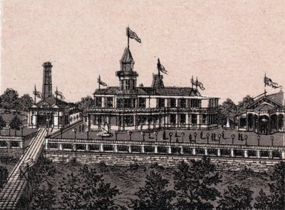 Cincinnati, Verenigde Staten: uitzicht op Highland House in 
