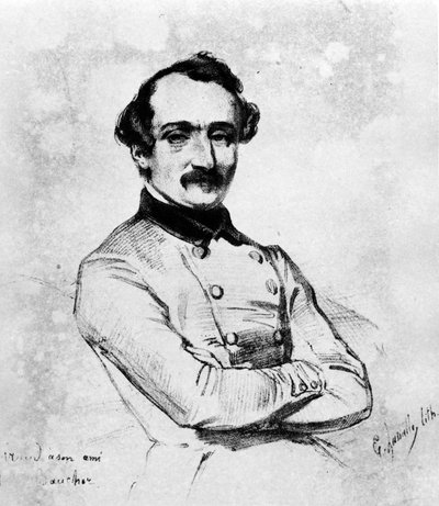 Circus: portret van Francois Baucher - frontispice, in 