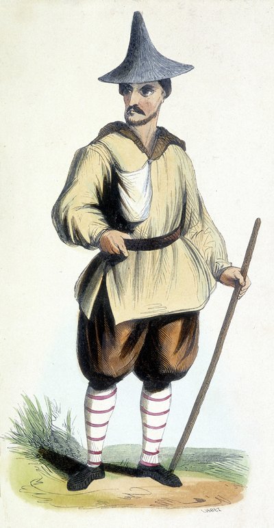 Koreaan aan het einde van de 19e eeuw door Unknown artist